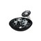 Novatto TARTARUGA Glass Vessel Bathroom Sink Set, Brushed Nickel NSFC-012001BN - alternate 1